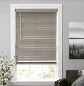 2 Inch Cordless Faux Wood Blinds